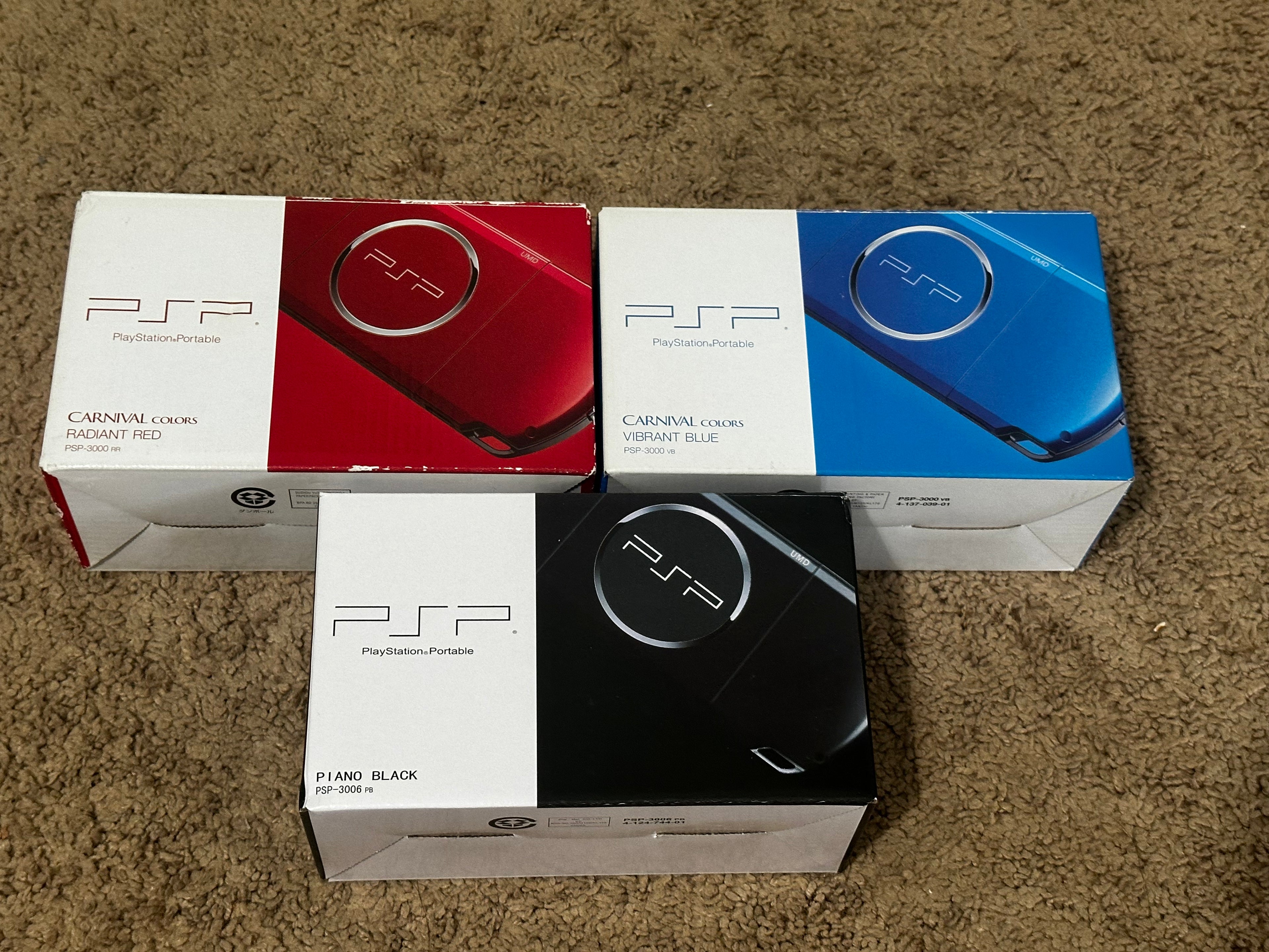 Sony PlayStation PSP 3000 | Shell | Charger & Battery | Box - SHIP IN 1-DAY