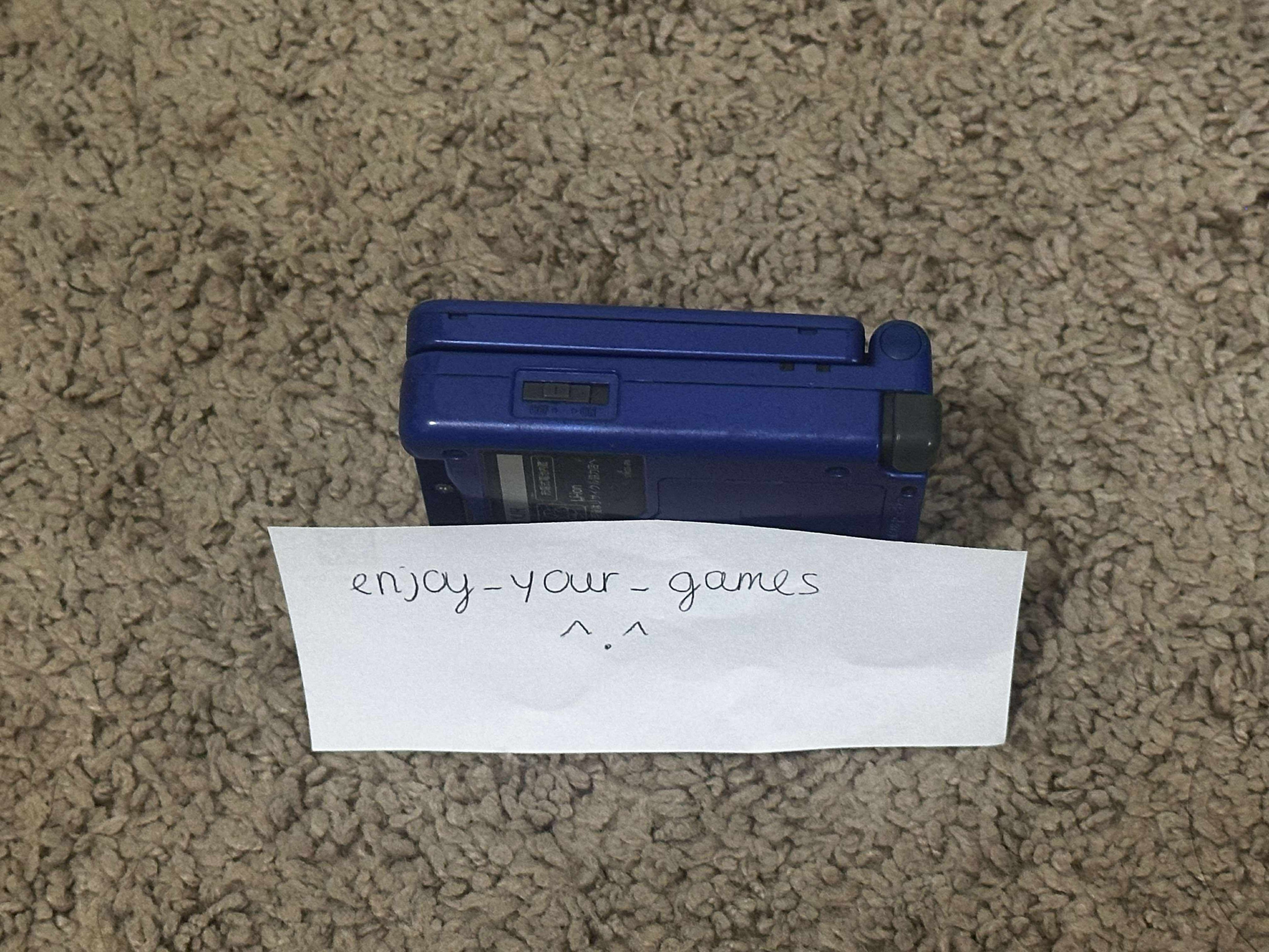 Nintendo Game Boy Advance GBA SP AGS-001 Console w Charger - SHIP IN 1-DAY