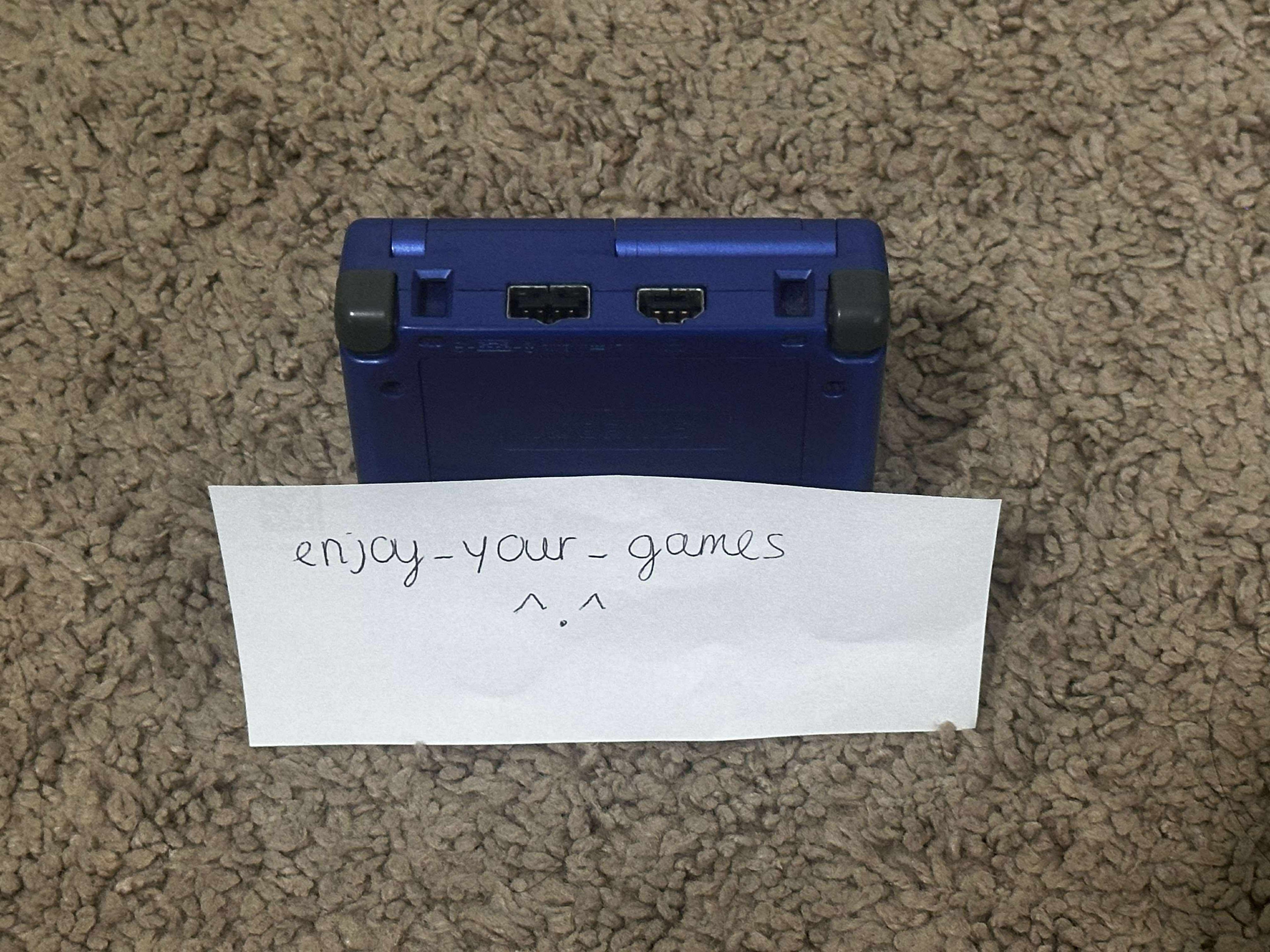 Nintendo Game Boy Advance GBA SP AGS-001 Console w Charger - SHIP IN 1-DAY