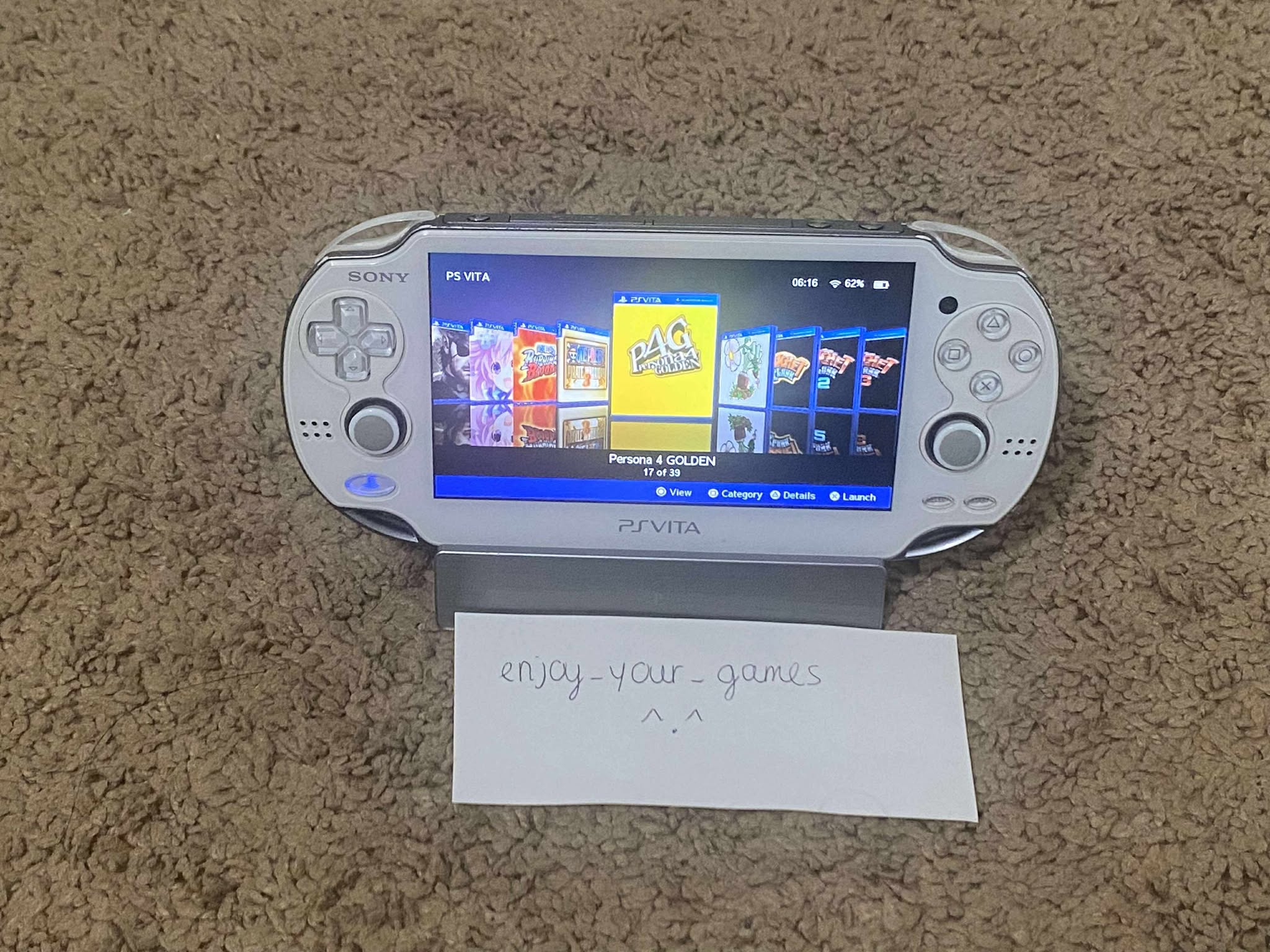 Sony PlayStation PS Vita OLED PCH-1000 Firmware FW 3.65, 128GB, +5000 Games - SHIP IN 1-DAY