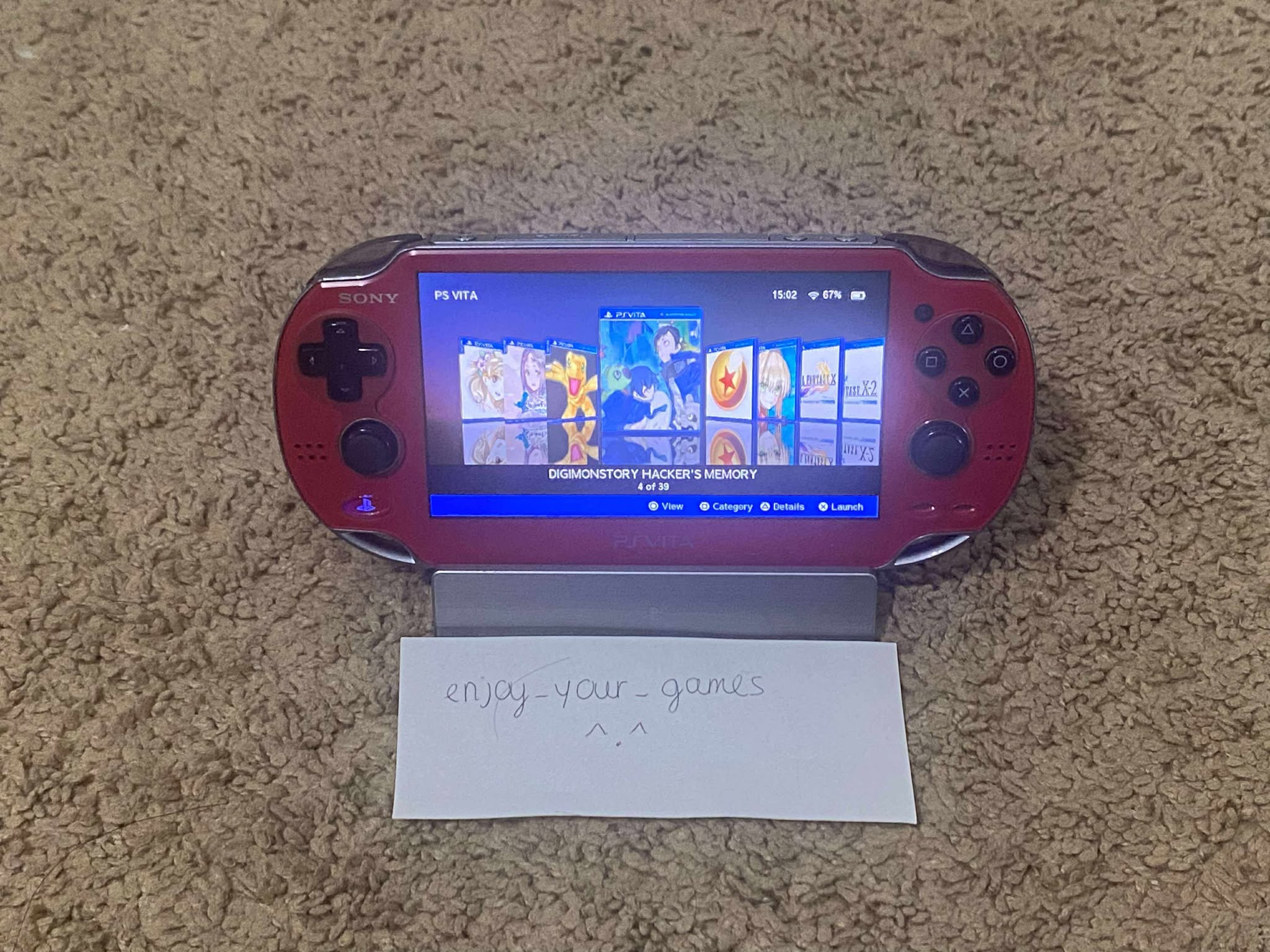 Sony PlayStation PS Vita OLED PCH-1000 Firmware FW 3.65, 128GB, +5000 Games - SHIP IN 1-DAY