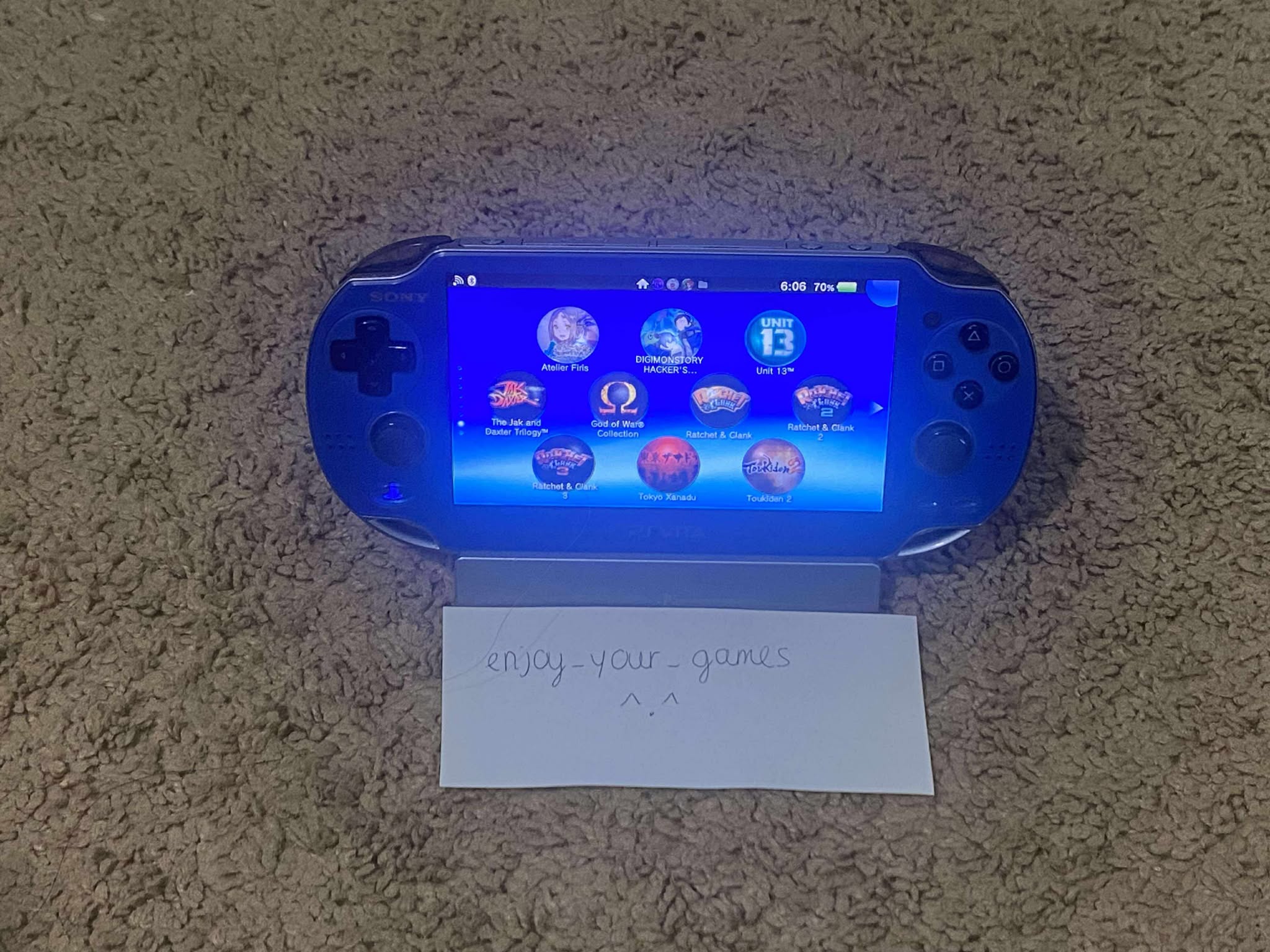 Sony PlayStation PS Vita OLED PCH-1000 Firmware FW 3.65, 128GB, +5000 Games - SHIP IN 1-DAY