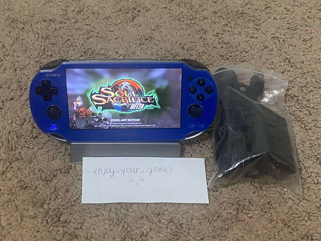 Sony PlayStation PS Vita OLED PCH-1000 Firmware FW 3.65, 128GB, +5000 Games - SHIP IN 1-DAY