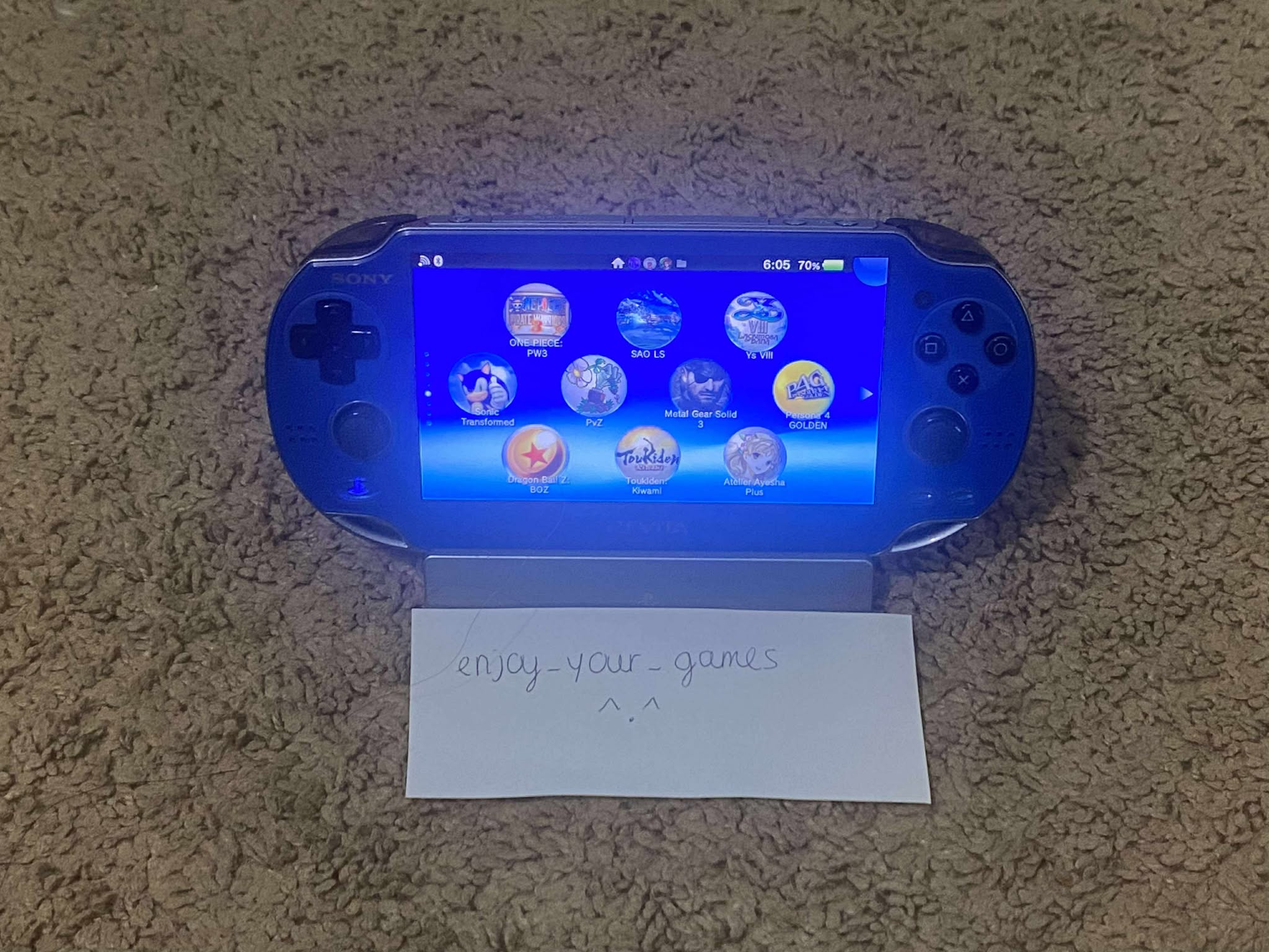 Sony PlayStation PS Vita OLED PCH-1000 Firmware FW 3.65, 128GB, +5000 Games - SHIP IN 1-DAY