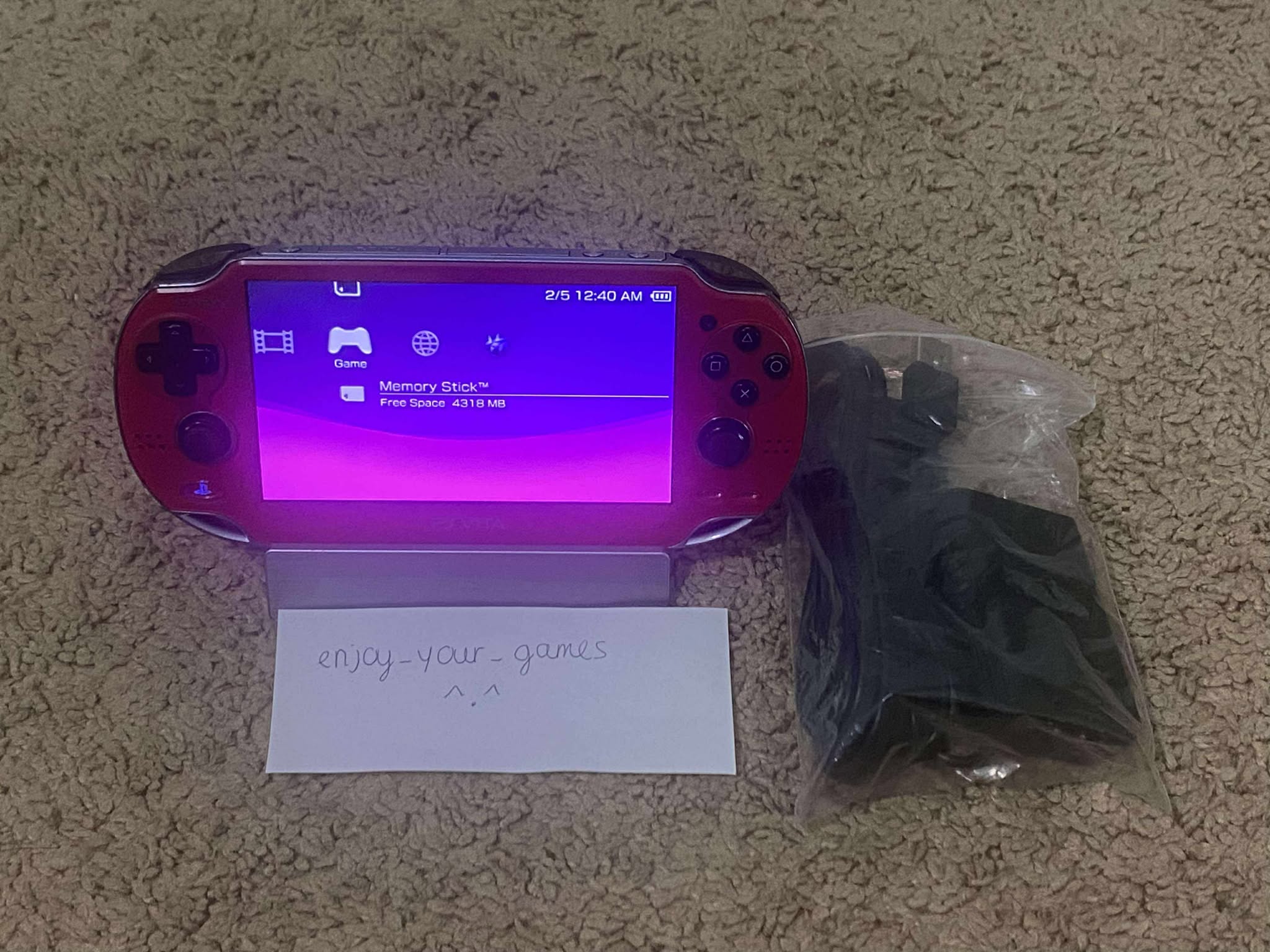 Sony PlayStation PS Vita OLED PCH-1000 Firmware FW 3.65, 128GB, +5000 Games - SHIP IN 1-DAY