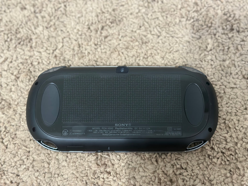 Sony PS Vita OLED PCH-1000/1100 Black Model WIFI with Charger - SHIP IN 1-DAY