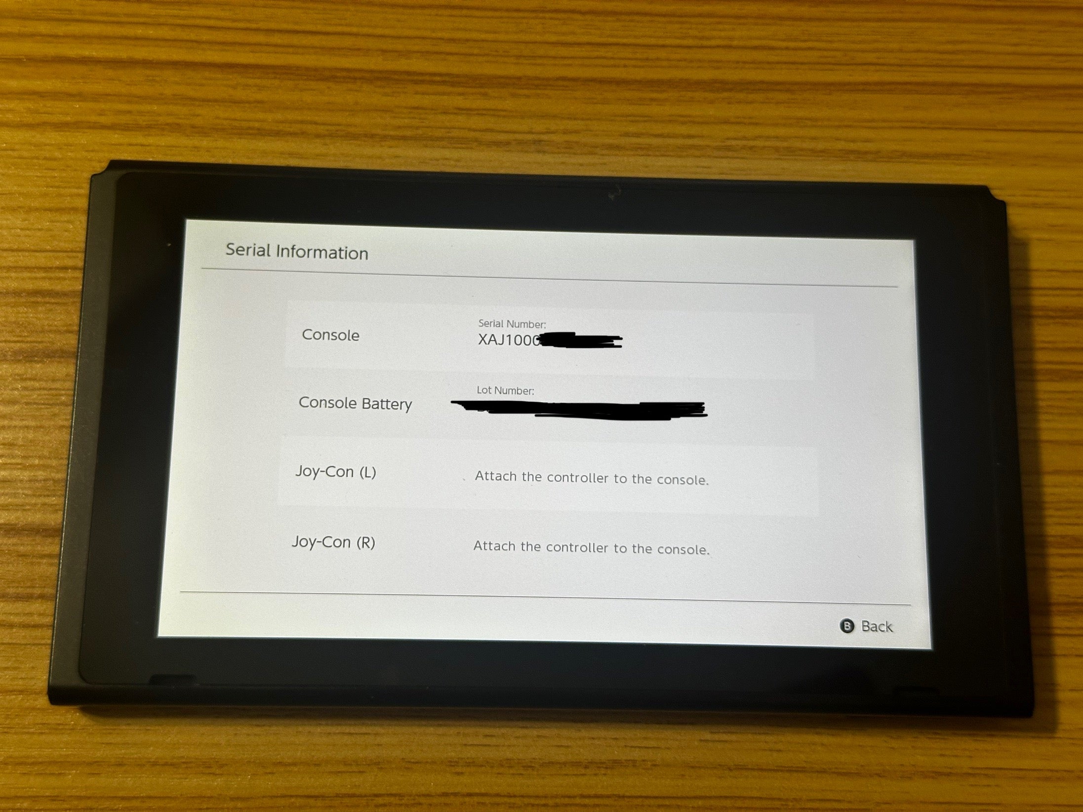 Nintendo Switch UNPATCHED Low Serial V1 HAC-001 Launch Model - Ship in 1-DAY