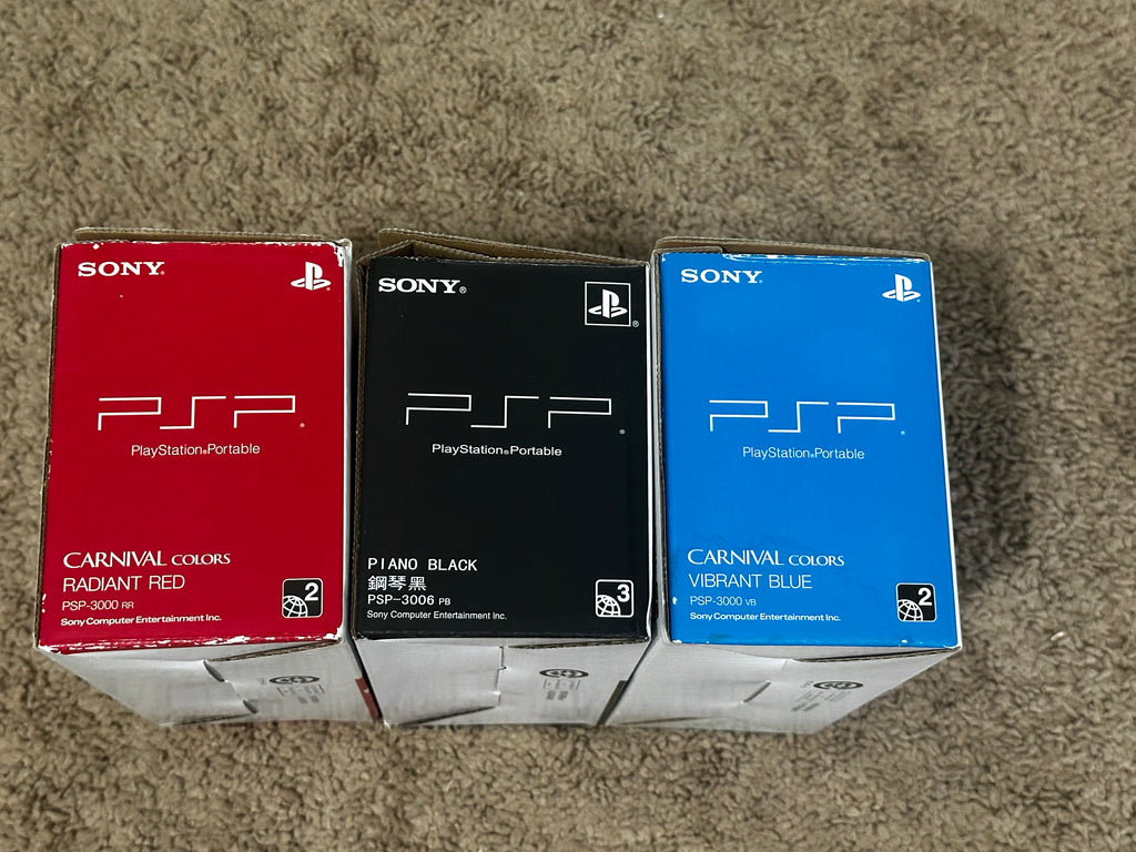 Sony PlayStation PSP 3000 | Shell | Charger & Battery | Box - SHIP IN 1-DAY