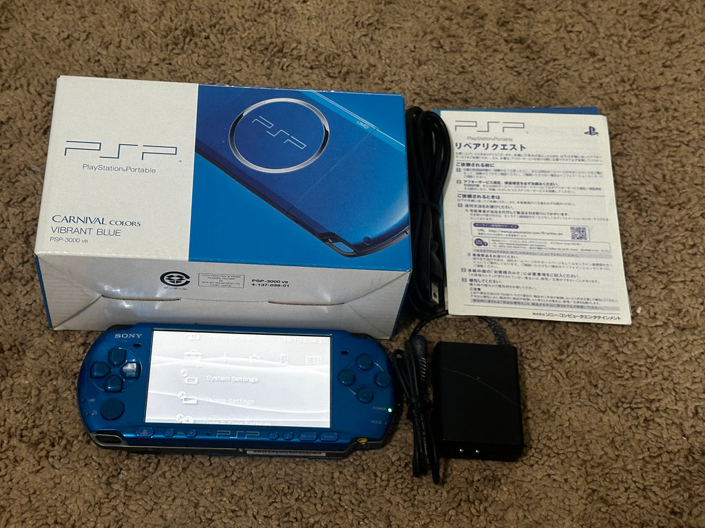 Sony PlayStation PSP 3000 | Shell | Charger & Battery | Box - SHIP IN 1-DAY