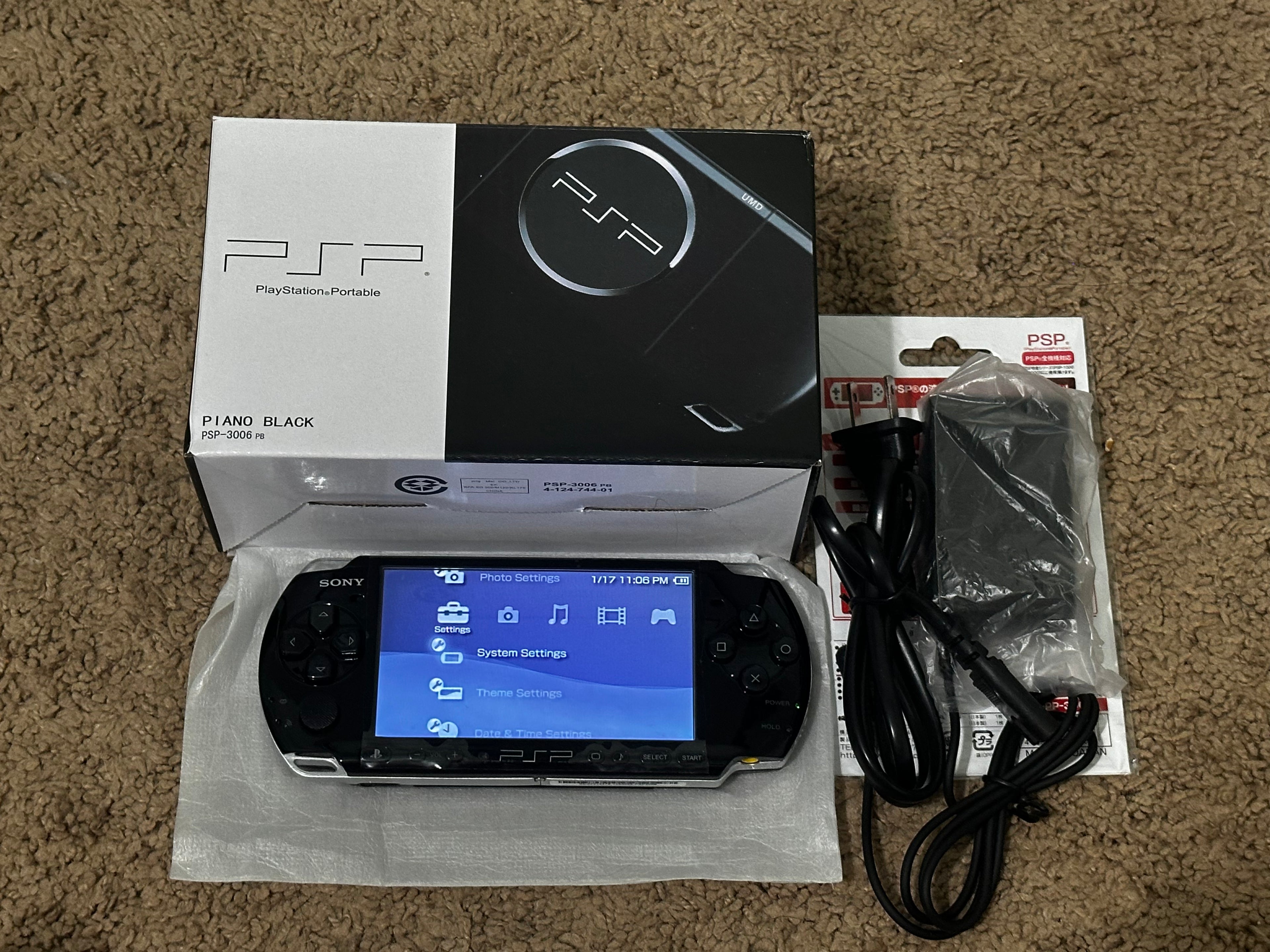 Sony PlayStation PSP 3000 | Shell | Charger & Battery | Box - SHIP IN 1-DAY