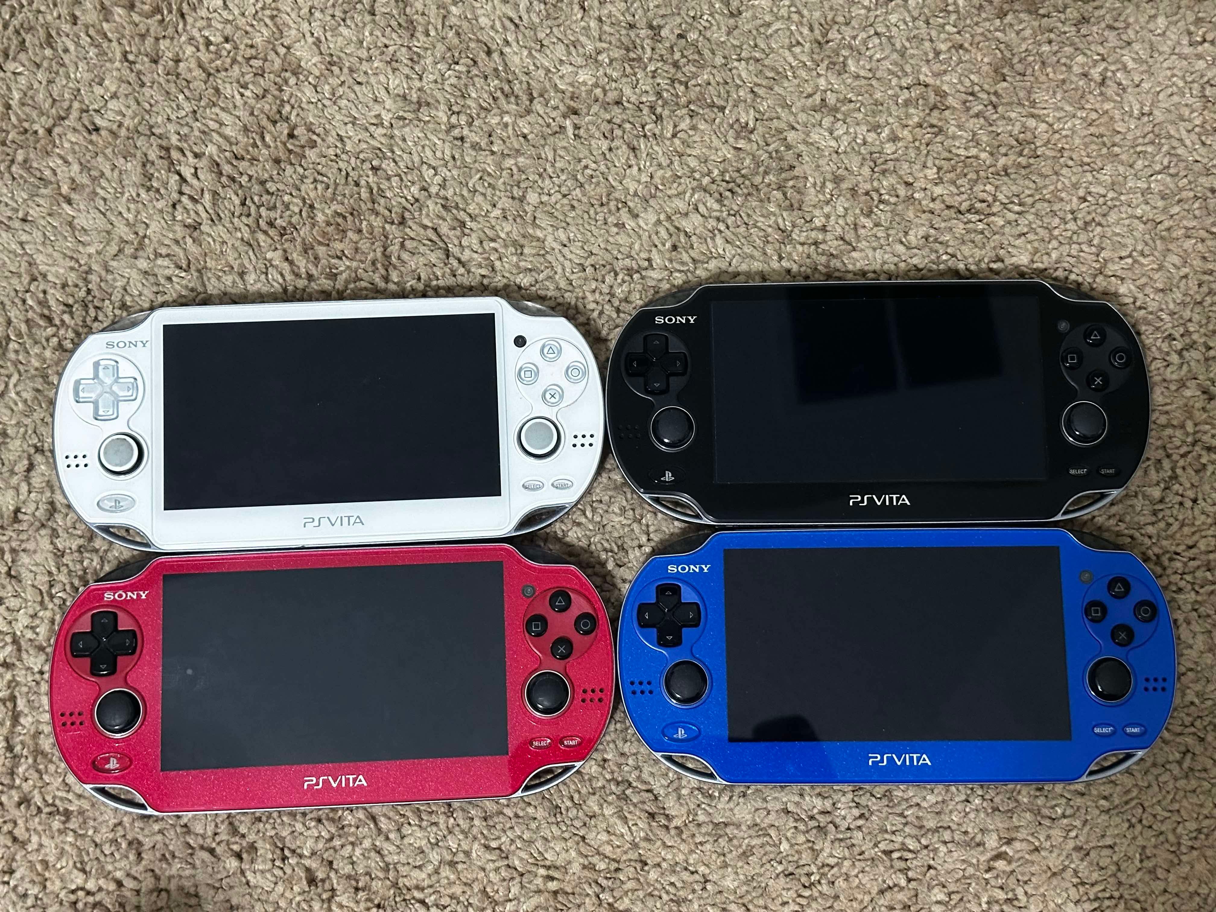 Sony PlayStation PS Vita OLED PCH-1000 Firmware FW 3.65, 128GB, +